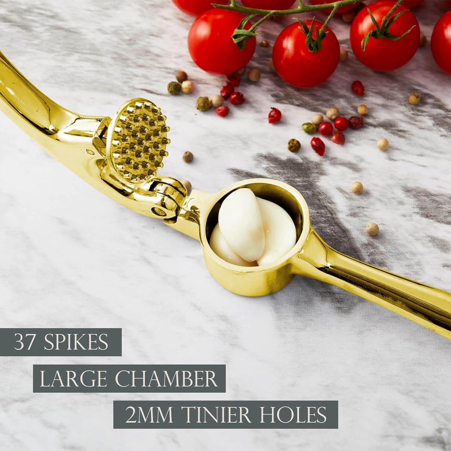 Garlic Press With Studs, Garlic Mincer, Ginger Crusher, Garlic Crusher Garlic Press With Studs, Garlic Mincer, Ginger Crusher, Garlic Crusher